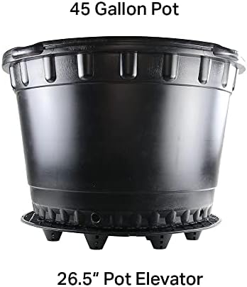 Grow1 26.5-Inch Pot Elevators for Plants (1-Piece)