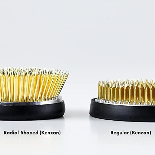 Wazakura Radial Blooming Flower Ikebana Kenzan, Made in Japan 2.5"(62mm), Unique Dome Shaped Brass Flower Arrangement Holder, Japanese Round Frog Pin for Fresh, Ceramic or Dried Flowers Creations
