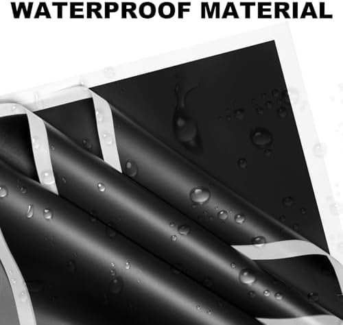 CCIJESW 20 Sheets Flower Bouquet Wrapping Paper Korean Floral Paper Black-3