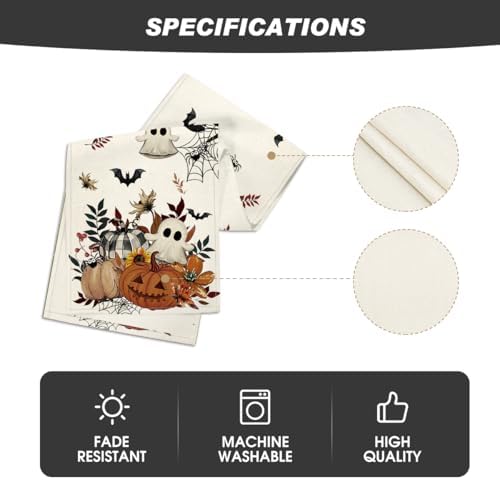 Artoid Mode 210 GSM Halloween Table Runner Home Party Decor 13x108 Inch