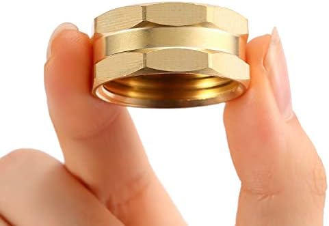 4 Pack Garden Hose End Caps with Washers