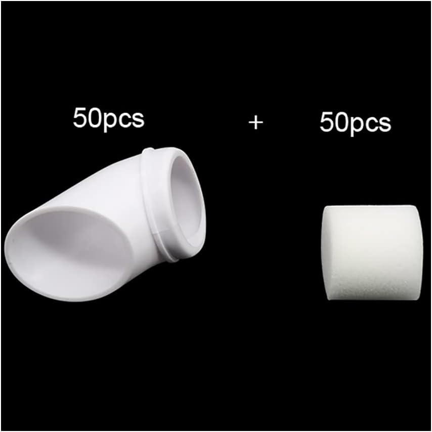 50Pcs DIY Hydroponic Colonization Cups Flower Container Plant Grow Pot Cup Hydroponics Vertical Tower Plant Pots