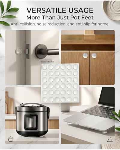 36 Pcs Pot Feet Risers Transparent Plant Feet