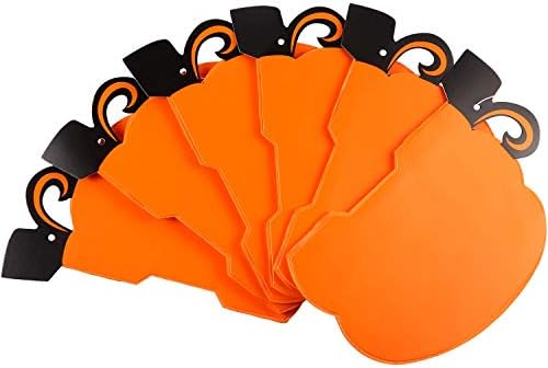 JOVITEC 6 Pack Thanksgiving Table Decor Honeycomb Pumpkins 10.2 Inch Paper Fall Hanging Pumpkin Decorations 3D Tissue Centerpieces for Halloween Birthday Wedding Party Supplies