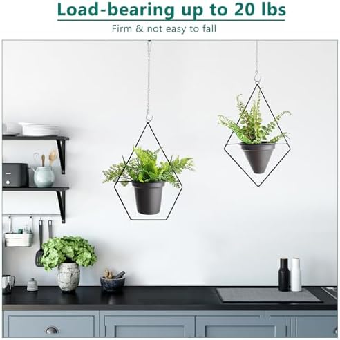cgarini 26Inch 8Pack Hanging Basket Chain for Hanging Bird Feeders