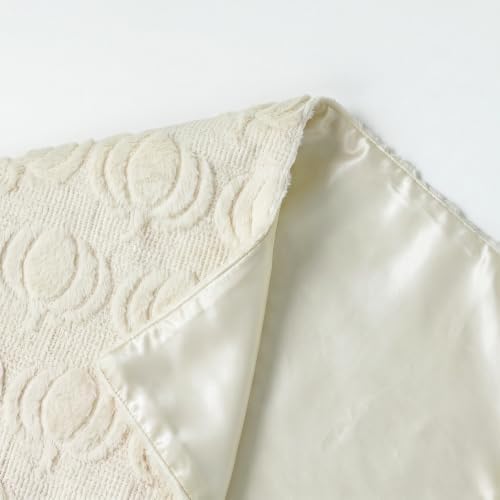 Artoid Mode Beige Soft Faux Fur Pumpkins Fall Table Runner 13x72 Inch