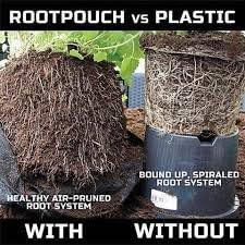 Best Root Pouch (5 Gallon)(10 Pack)(11"w x 10.25"H) Garden Grow Bag Container With Handles. Grow Bigger and Healthier