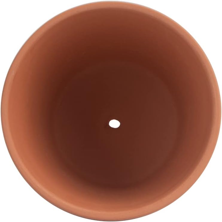 CFKJ [17 Pack] 4" Planter Nursery Pots Terracotta Pot with Saucer Clay Ceramic Pottery Cactus Pot Flower Succulent
