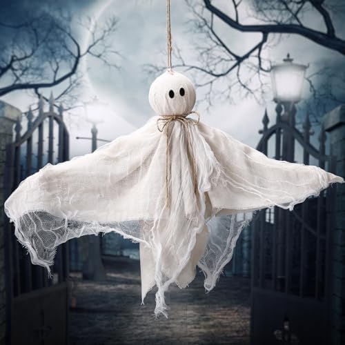 Vicenpal 4 Pack Halloween Decorations Outdoor Hanging Ghost