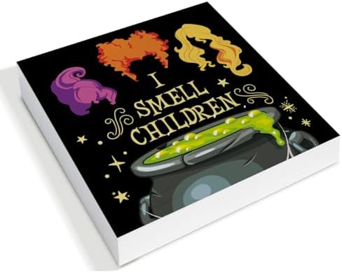 Halloween Decorations, I Smell Children Wooden Sign Decor Desk Sign