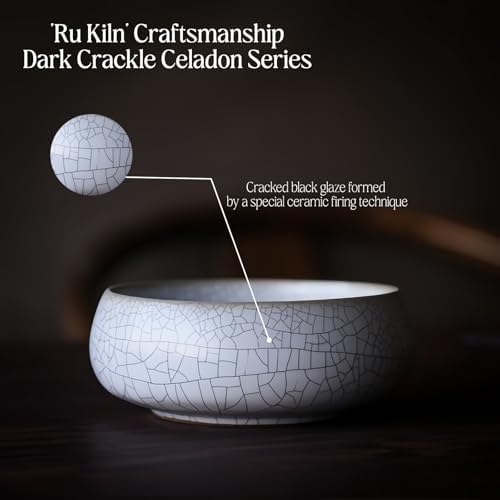 Lotus Bowl Planter 2 Pack, 7.5in & 6.5in, Shallow Vase