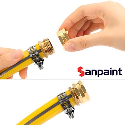 4 Pack Garden Hose End Caps with Washers