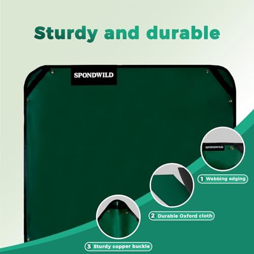 39.5"x31.5" Plant Transplanting Mat - Thickened Waterproof Potting Mat, Succulent Gardening Mat, Portable Repotting Mat for Mess Control (PVC-Green)