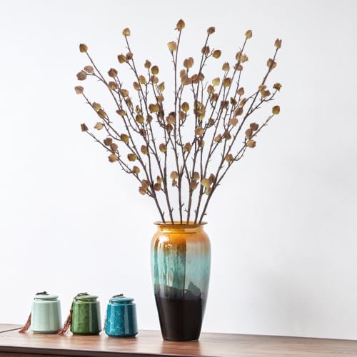 6PCS Fall Faux Berry Stems, 35.5in Artificial Branches for Vase
