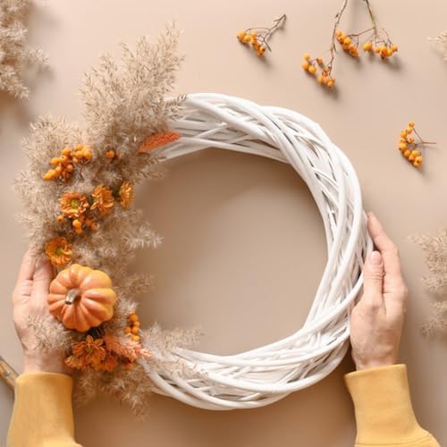 Grapevine Wreath Frame for Crafts Rattan Base Form Garland Making Supplies