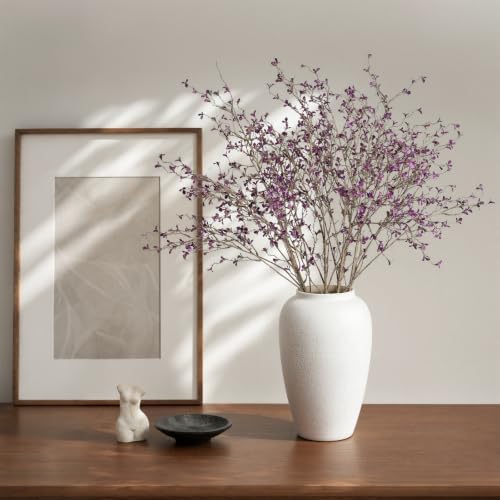 Dry Twig Faux Floral: 5 Pcs 37" Fall Leaves Stems,Branches for Vase