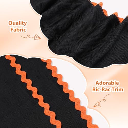 Wreath Sash for Front Door, 2pcs Wreath Scarf Halloween Decorations