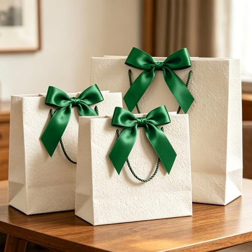30 Yards 1 in Forest Green Satin Ribbon for Gift Wrapping St. Patrick's Day