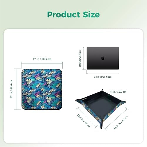 Repotting Mat for Indoor Plants 27"x27", Unique Gifts for Plant Lovers