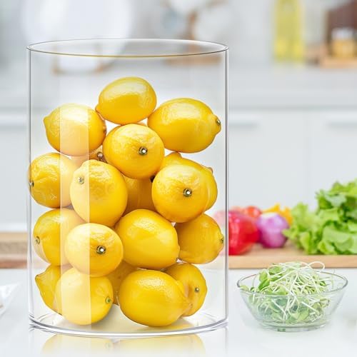 JYPS Flower Clear Vase Centerpiece for Home