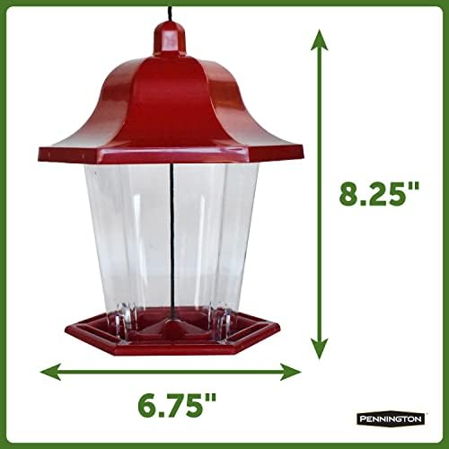 Pennington Songbird Lantern Bird Feeder, Ideal for Small Birds