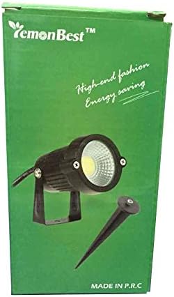 Low Voltage Landscape Light 5W 12V LED Landscape Lighting Warm White 2 Pack | Waterproof Spotlight Outdoor with Spiked