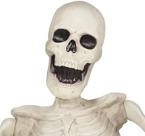 BOO BOX 35" Groundbreaking Skeleton - Outdoor Halloween Decorations for Porch or Yard