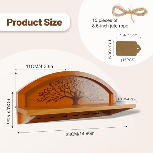 Tree of Life Herb Drying Rack,Floral Display Holder for Garden and Kitchen