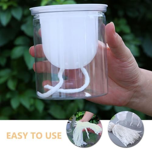 100Pcs Water Absorption Cotton Cord for Planter Pots Automatic Watering Device System Self-Watering Wick for Hydroponic Plants Indoor Flowerpot Accessory