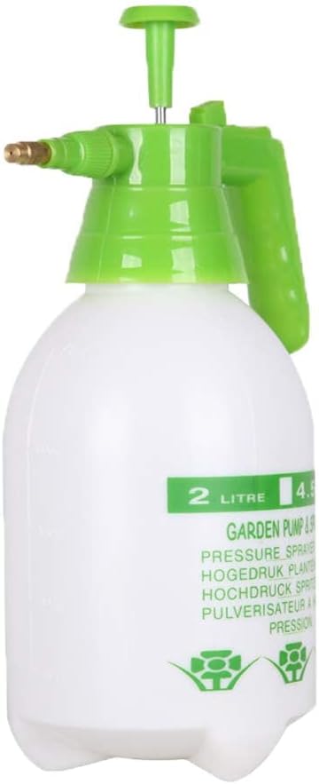 Joywayus 2PCS 68OZ Garden Pump Sprayer Portable Yard & Lawn Sprayer for Spraying/Watering 0.5Gallon Green