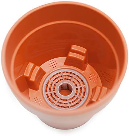 Pack of 3 - Self Watering Planter - Height 9.2 inches - Flower Pot with Bottom Watering Level Indicator for All House