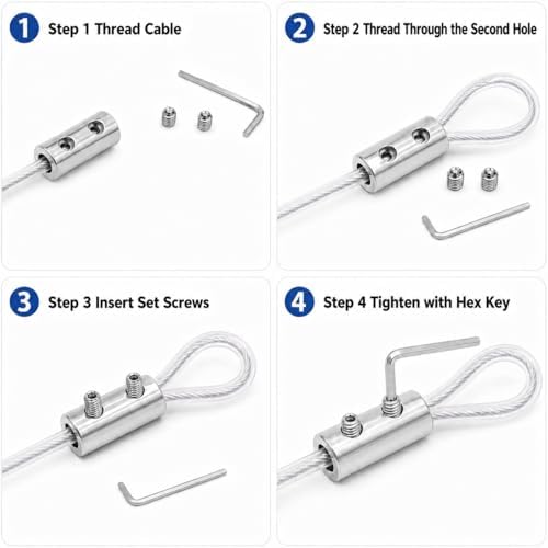 4 Pcs 18-38" Adjustable Bird Feeder Hanger Wires with Safety Buckle Q-Hook