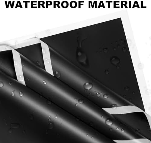 DEWJDFSC 20 Sheets Flower Bouquet Wrapping Paper Floral Korean Black-4