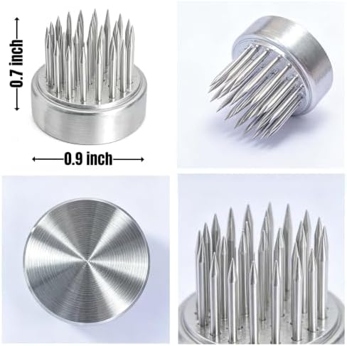 12Pcs Flower Frog 23mm/0.9inch Mini Floral Frog Japanese Ikebana Kenzan Table Numbers Holder Cut Flower Floral Arranger Stainless Steel Pin for Small Ikebana Vase