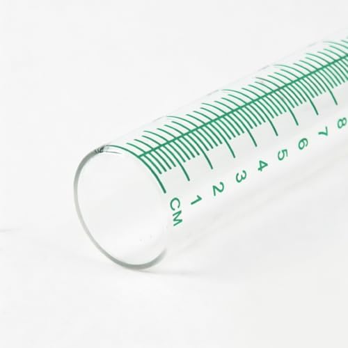 7'' Capacity Rain Gauge Replacement Tube Glass, 2 Pcs