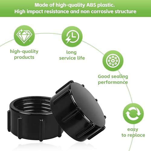 10 Pack 58067N 3/4" GHT Female Thread Protector Caps for Outdoor Faucet