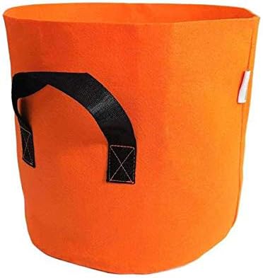 Bootstrap Farmer Grow Bags 7 Gallon, Brown 10 Pack, Colored Fabric Pot for Peppers, Potatoes, Tomatoes and Plants