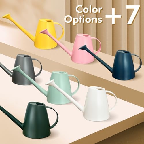 60 oz Watering Can, Small Watering Can for Indoor Plants with Long Spout