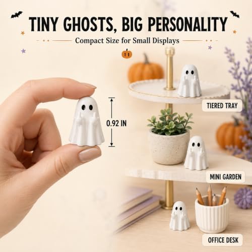 Mini Ghost Flipping Middle Finger Figurines(30 pcs)