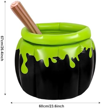 KIMOBER Inflatable Beverage Cooler, Leak-Proof Insulated Blow Up Ice Bucket for Themed Parties, Halloween, Pool, Beach and Outdoor Gatherings