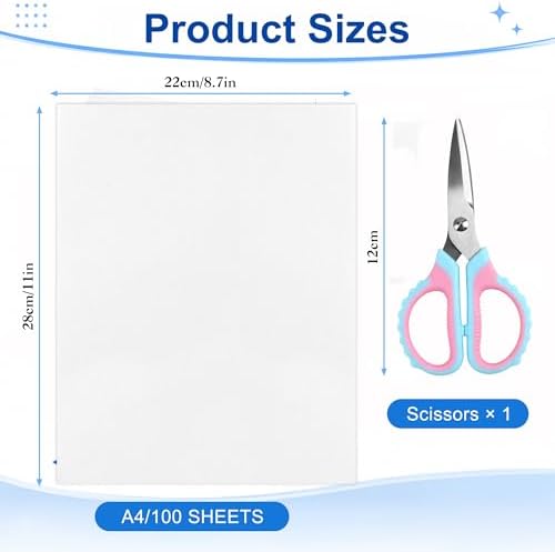 100 Sheets A4 Blotting Paper for Flower Press