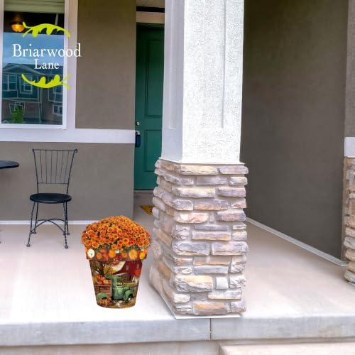 Briarwood Lane Fall Planter 11.75 x 11 x 11 Autumn Farm Medium