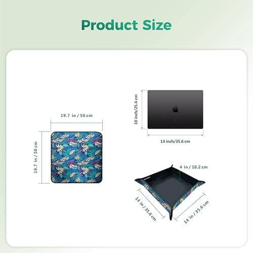 Repotting Mat for Indoor Plants 19.7"x19.7", Unique Gifts for Plant Lovers