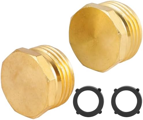 3/4" Garden Hose End Caps, 4 PCS
