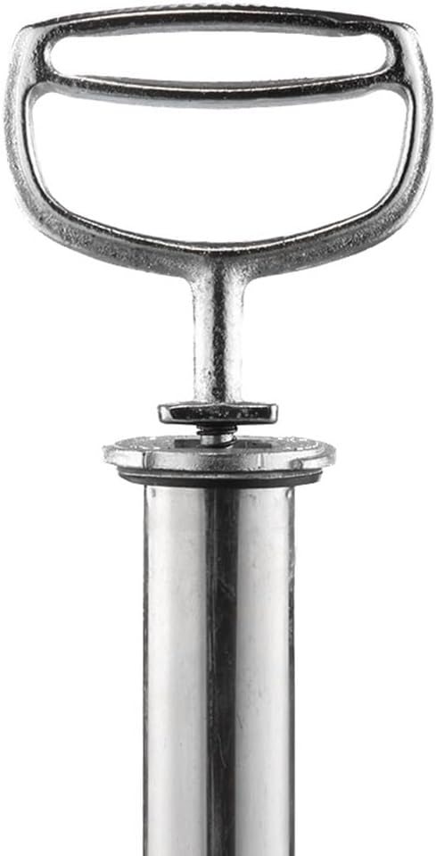 1.5 Gallon Hand Pump Sprayer, 304 Stainless Steel Garden Chemical Sprayer with Pressure Gauge, Adjustable Nozzle, 16"