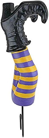 Design Toscano Crash Landing Wicked Witch Legs Garden Stake Statue