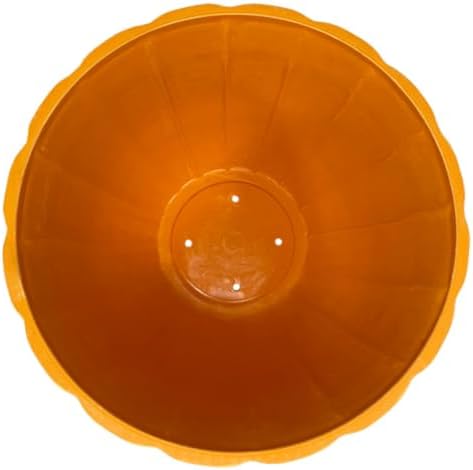 Urban Gardener Jack-O-Lantern Fiber Clay Pot Set