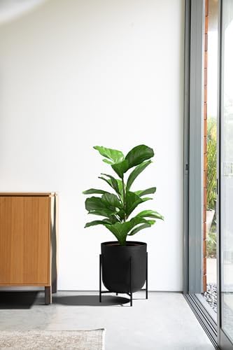 Veradek Mason Series Raised Lima Planter - Round Planter with Stand