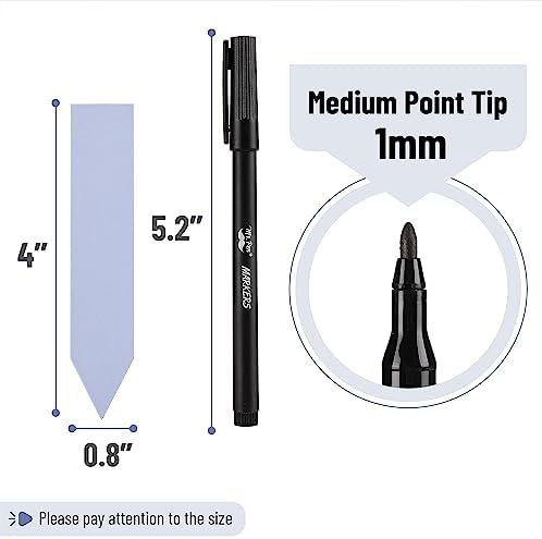 Mr. Pen- Plastic Plant Labels, 100 Pcs, 4“, Pastel Colors Plant Markers