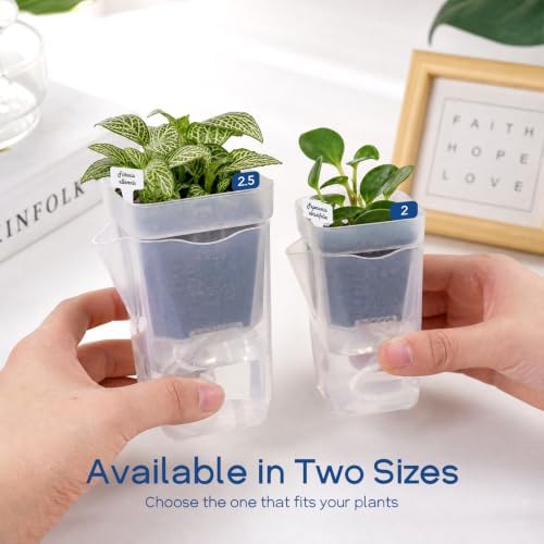 16 Pack 2 Inch Mini Self Watering Pots for Indoor Plant